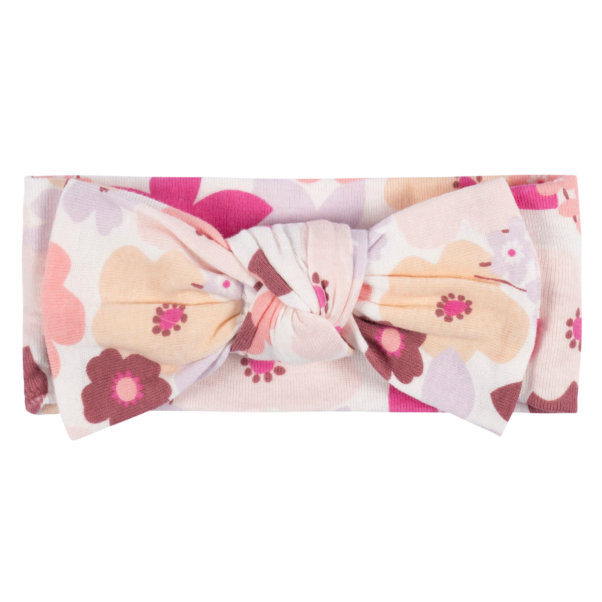 3-Piece Baby & Toddler Girls Cherry Blossom Dress, Diaper Cover & Headband Set, view 6