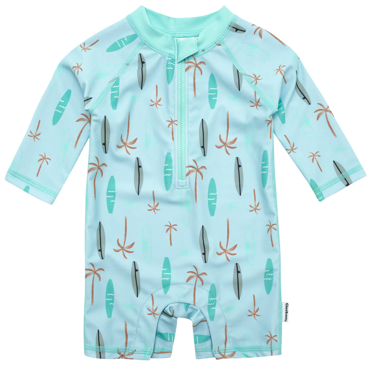 Baby Boys Surfboard Rashguard