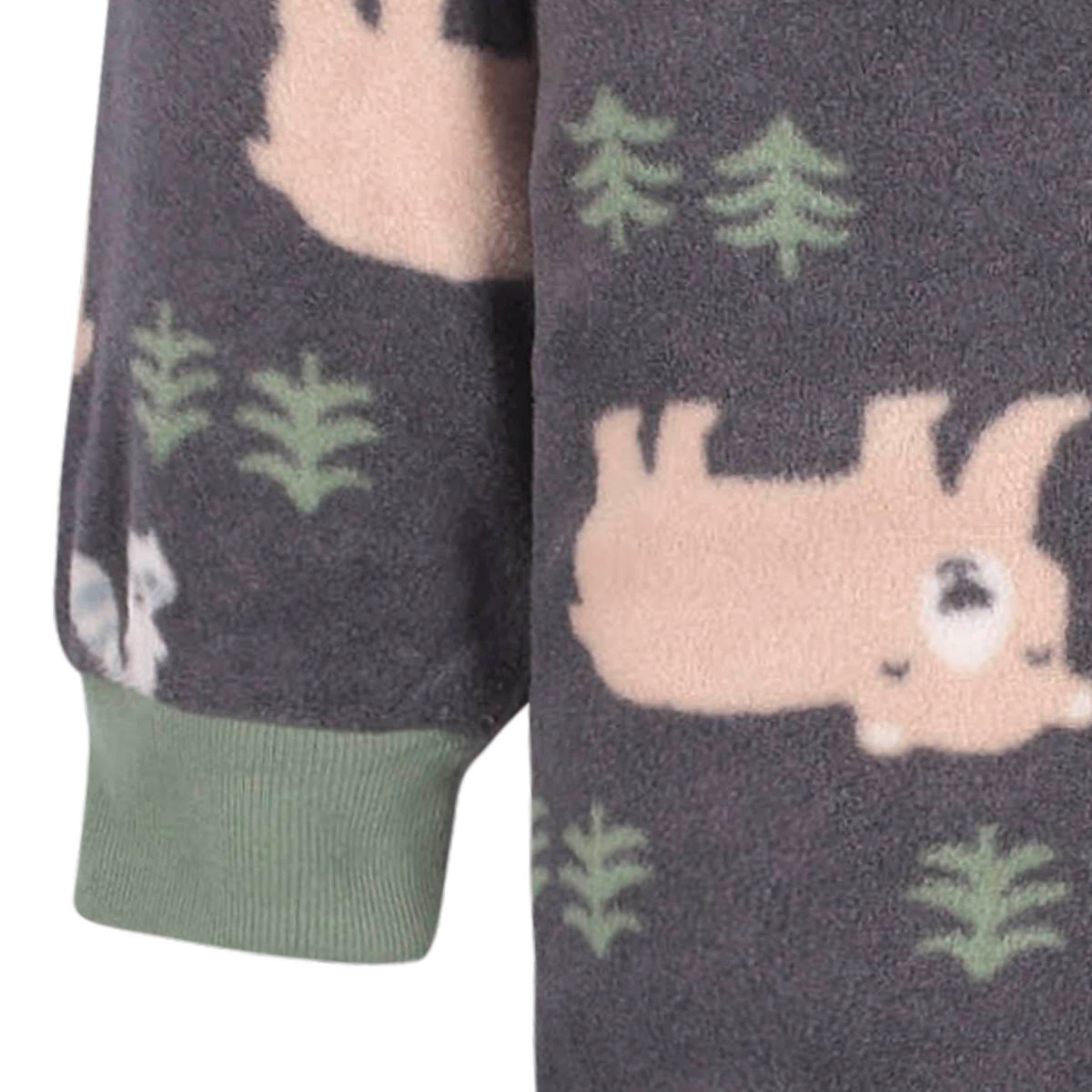 2-Pack Baby & Toddler Boys Brown Bears Fleece Pajamas, view 6