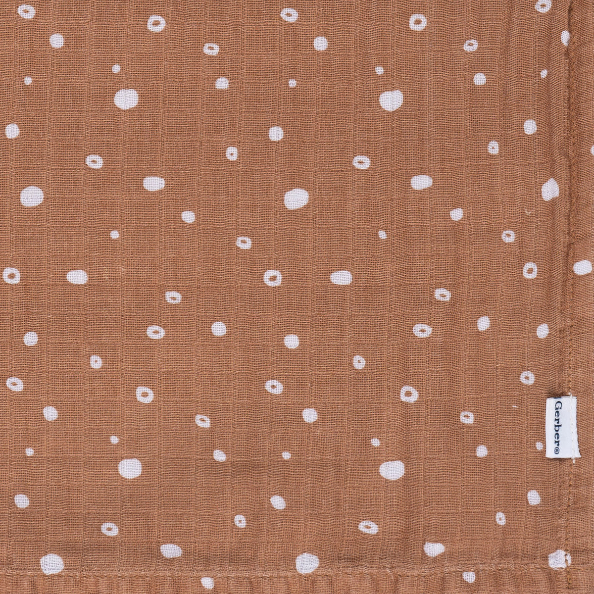 2-Pack Baby Neutral Boho Rainbow Muslin Blanket, view 4