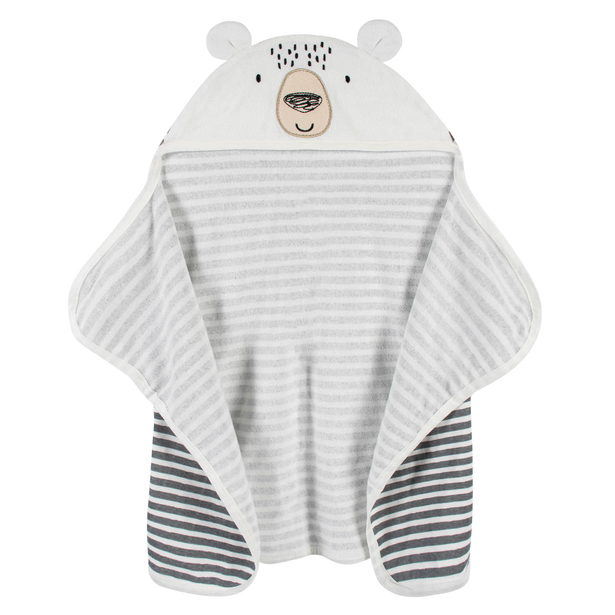 Baby Boys Bear Bath Wrap, view 2
