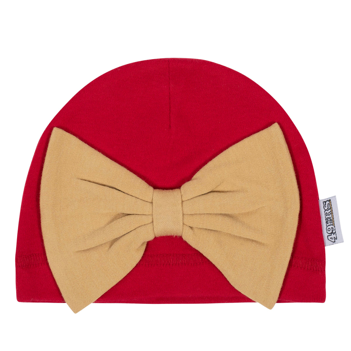 3-Piece San Francisco 49ers Bodysuit, Pant, and Cap Set, view 2