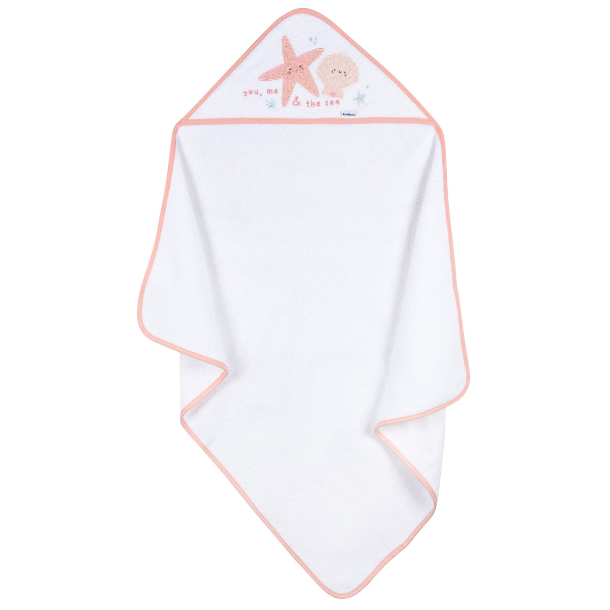 Baby Girls She Sells Sea shells Hooded Towel