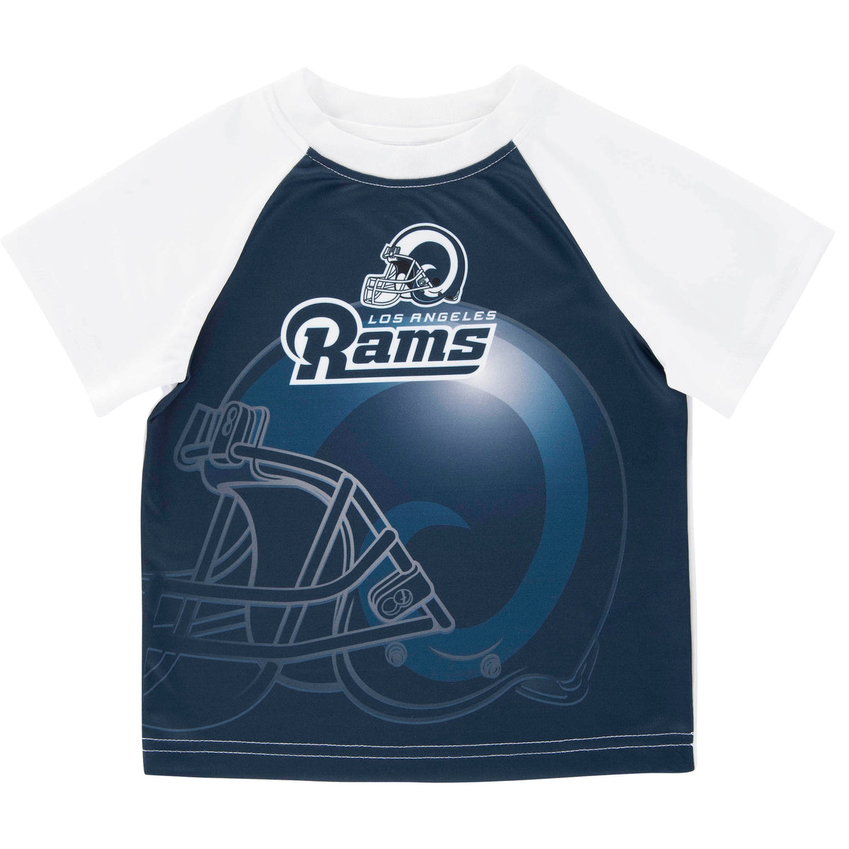Los Angeles Rams Toddler Boys Short Sleeve Tee Shirt