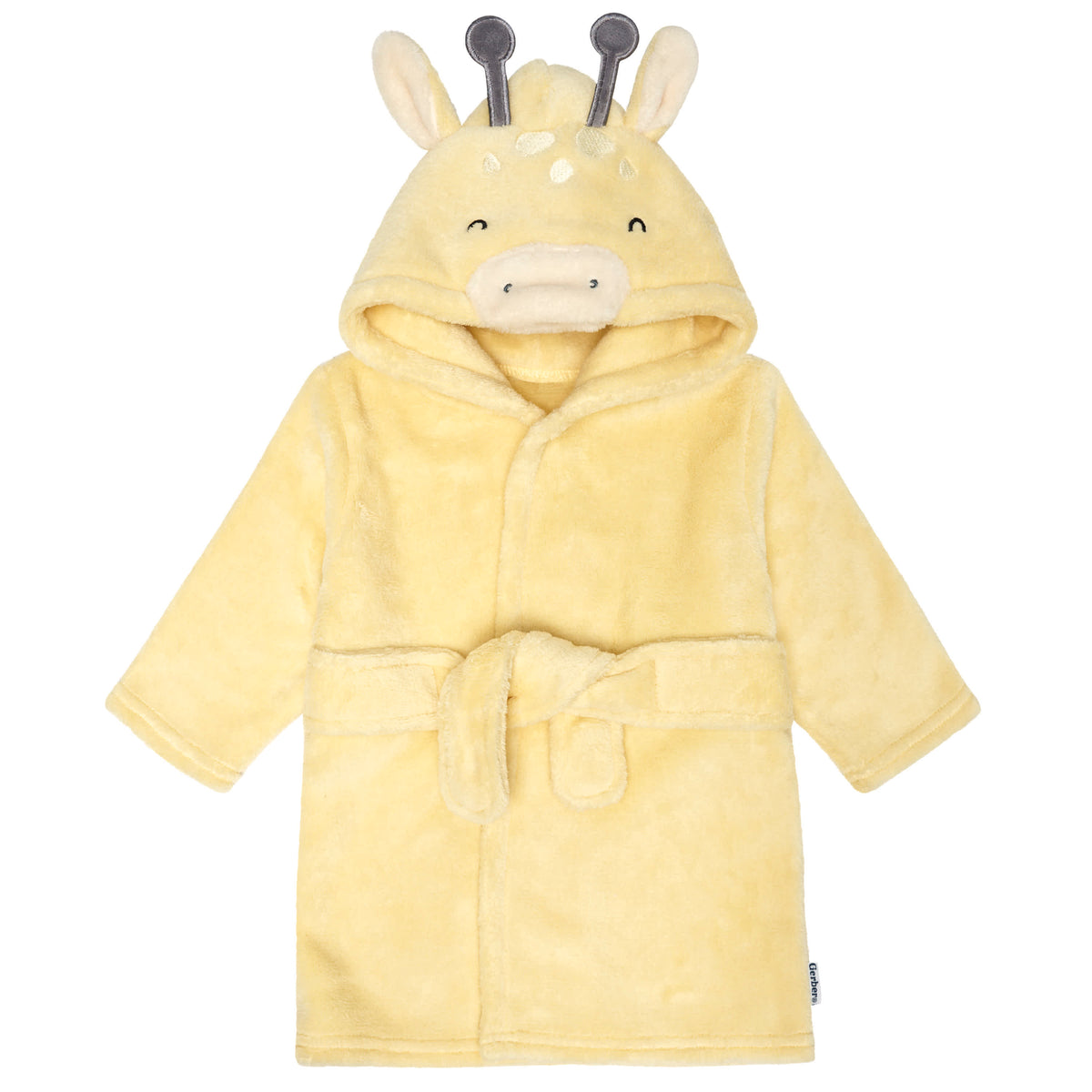 Baby Neutral Yellow Giraffe Robe