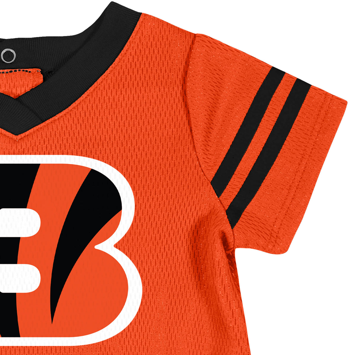 2-Piece Baby Girls Bengals Dress & Diaper Cover Set, view 4