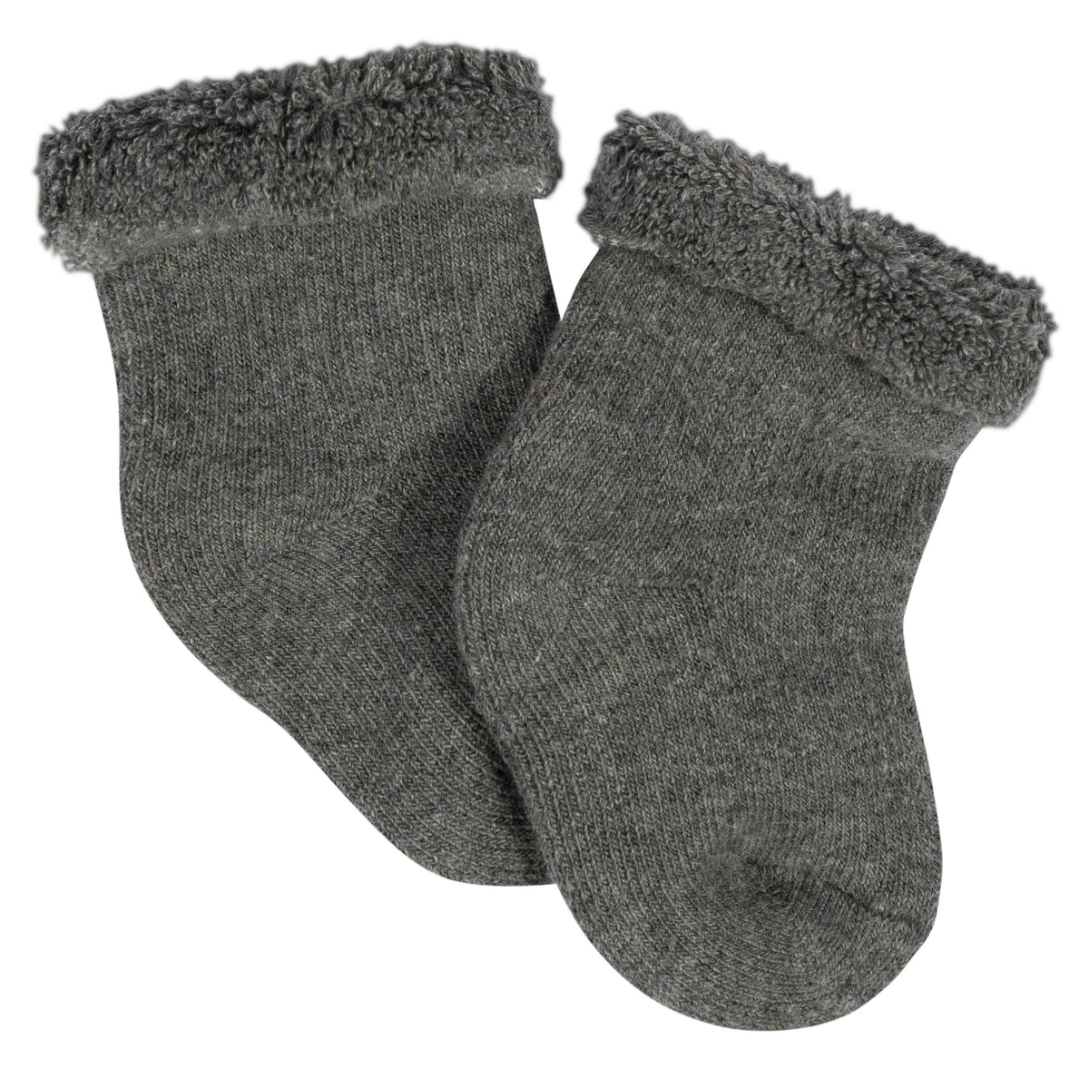 12-Pack Baby Boys All Star Terry Wiggle Proof Socks, view 8