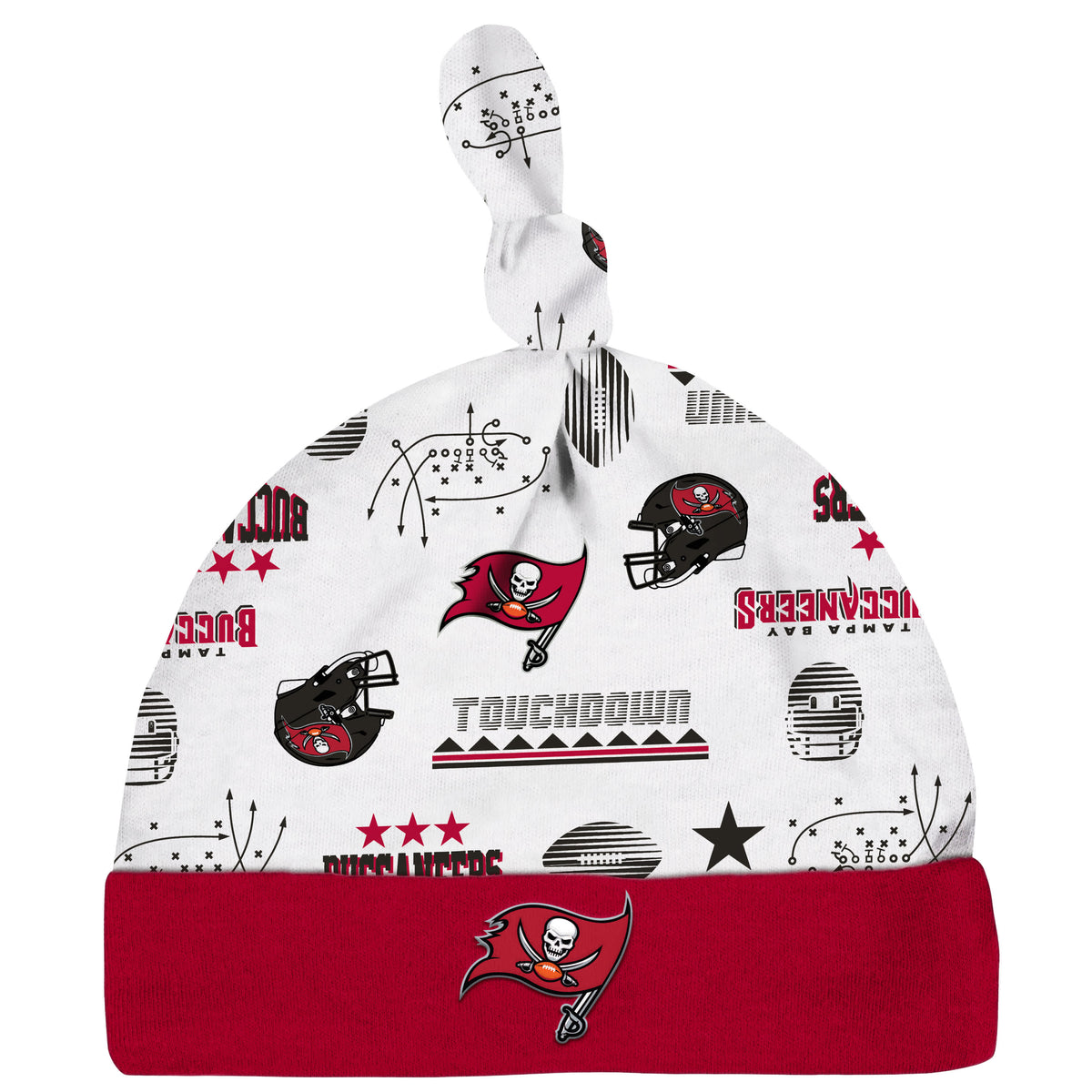 3-Piece Baby Boys Buccaneers Bodysuit, Sleep 'N Play & Cap Set, view 4