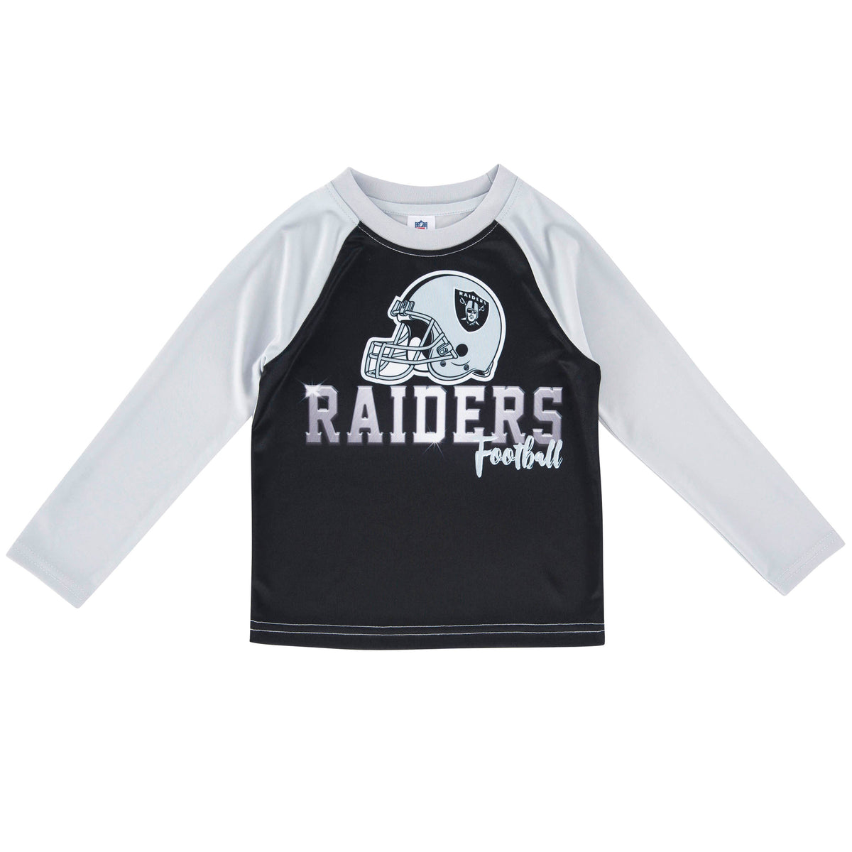 Las Vegas Raiders Toddler Boys Long Sleeve Tee