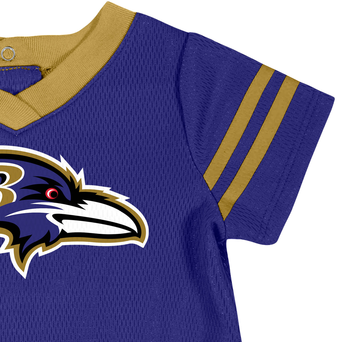 2-Piece Baby Girls Ravens Dress & Diaper Cover Set, view 5