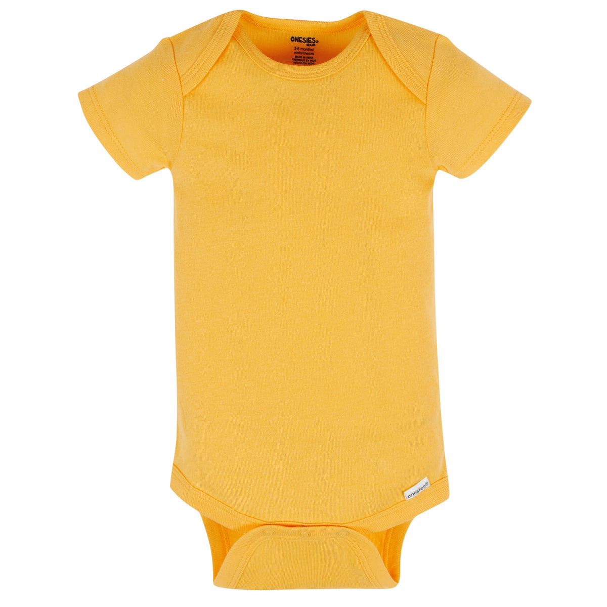8-Pack Baby Neutral Classic Rainbow Short Sleeve Onesies Bodysuits, view 6