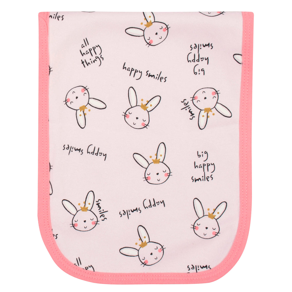 4-Pack Baby Girls Ballerina Burp Cloths, view 2
