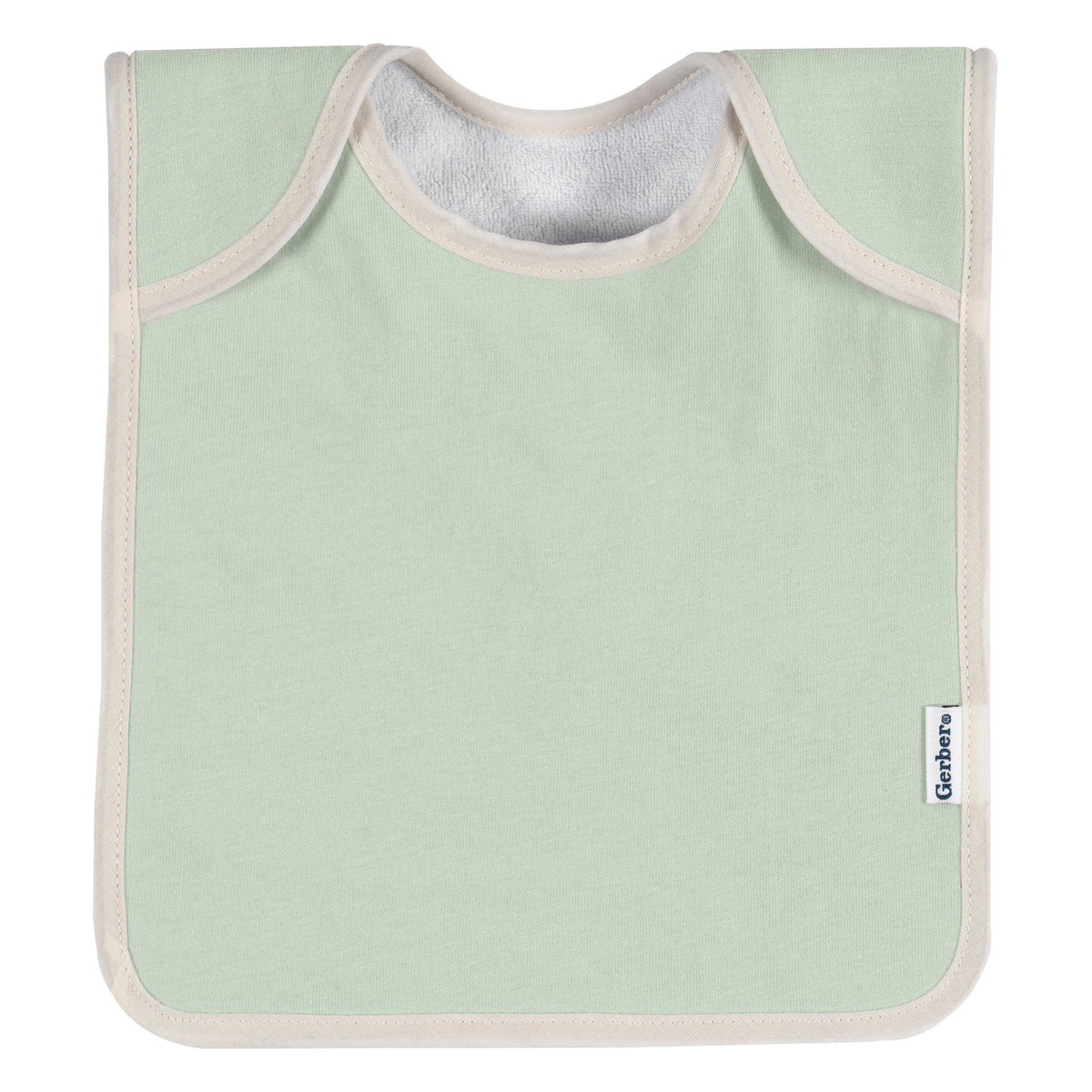 8-Pack Baby Girls Multi Pink Lap Shoulder Bibs, view 2