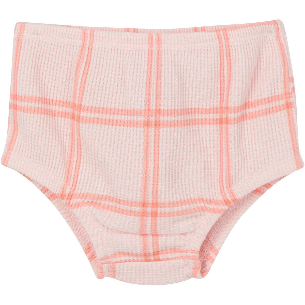 2-Piece Baby Girls Pink Plaid Dress Set, view 5