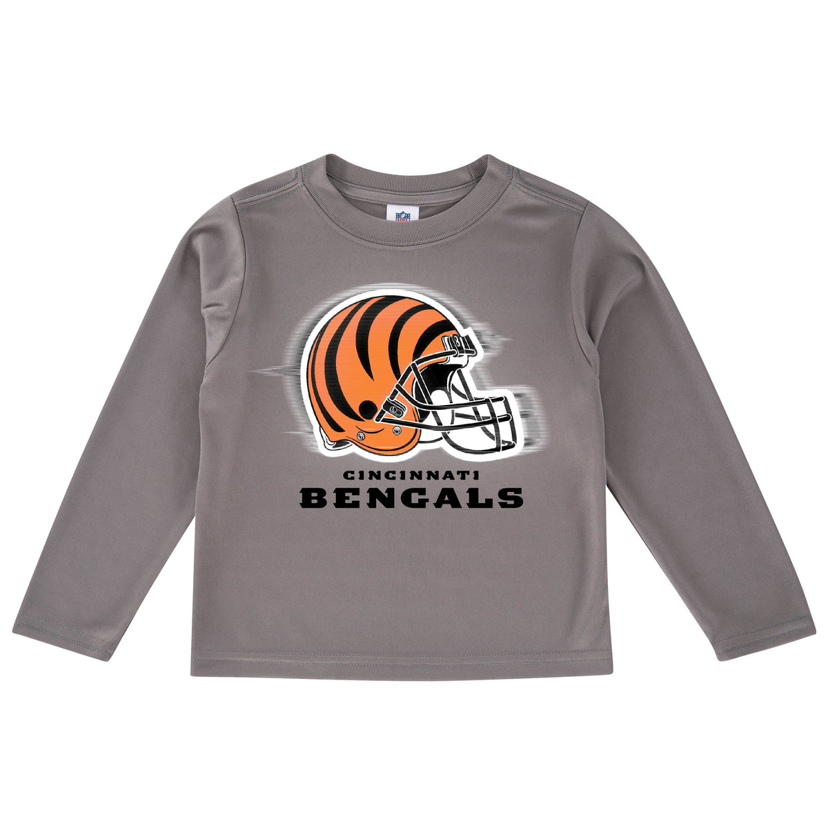 Cincinnatti Bengals Toddler Boys' Long Sleeve Logo Tee