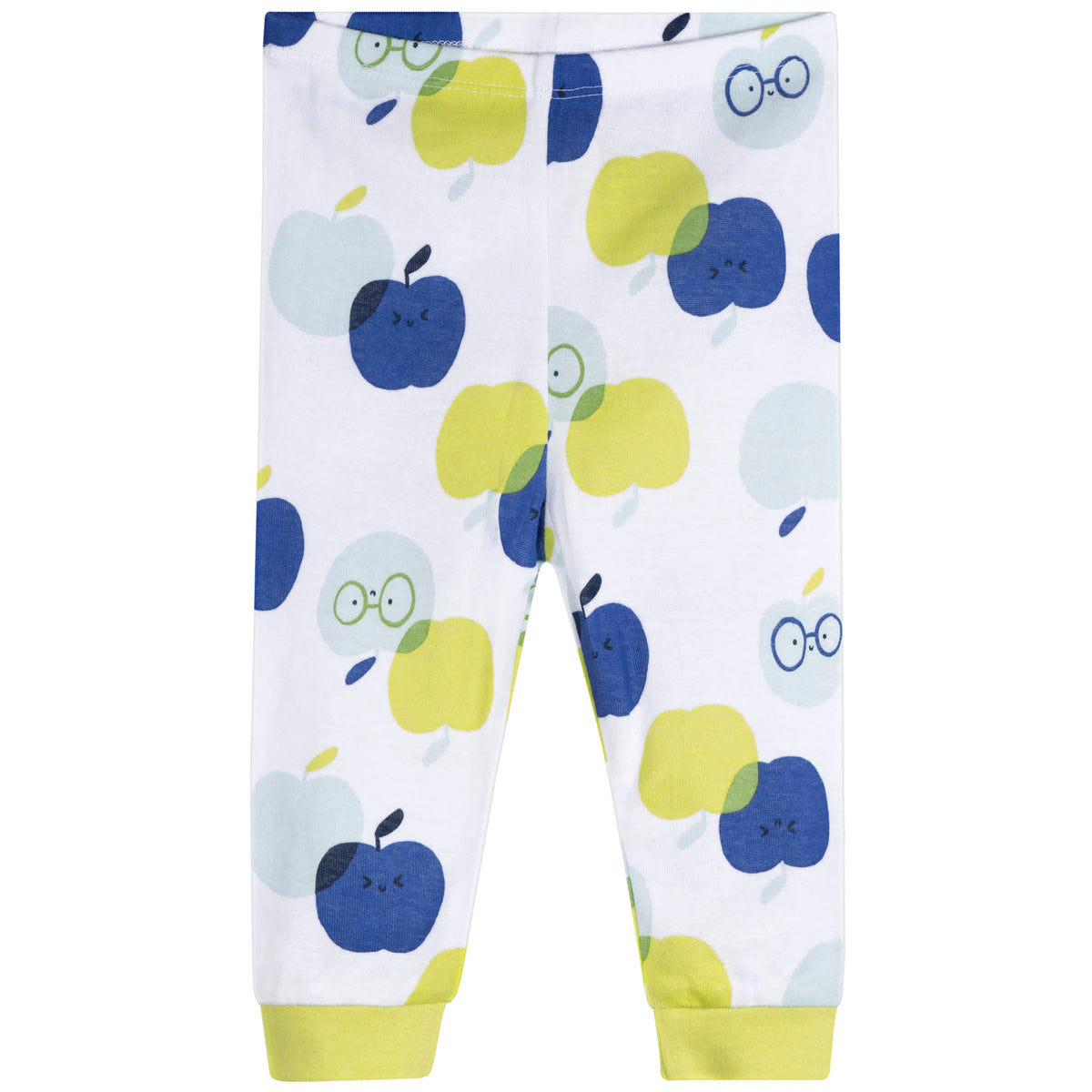 4-Piece Baby Boys Apples Pajamas Sets, view 5