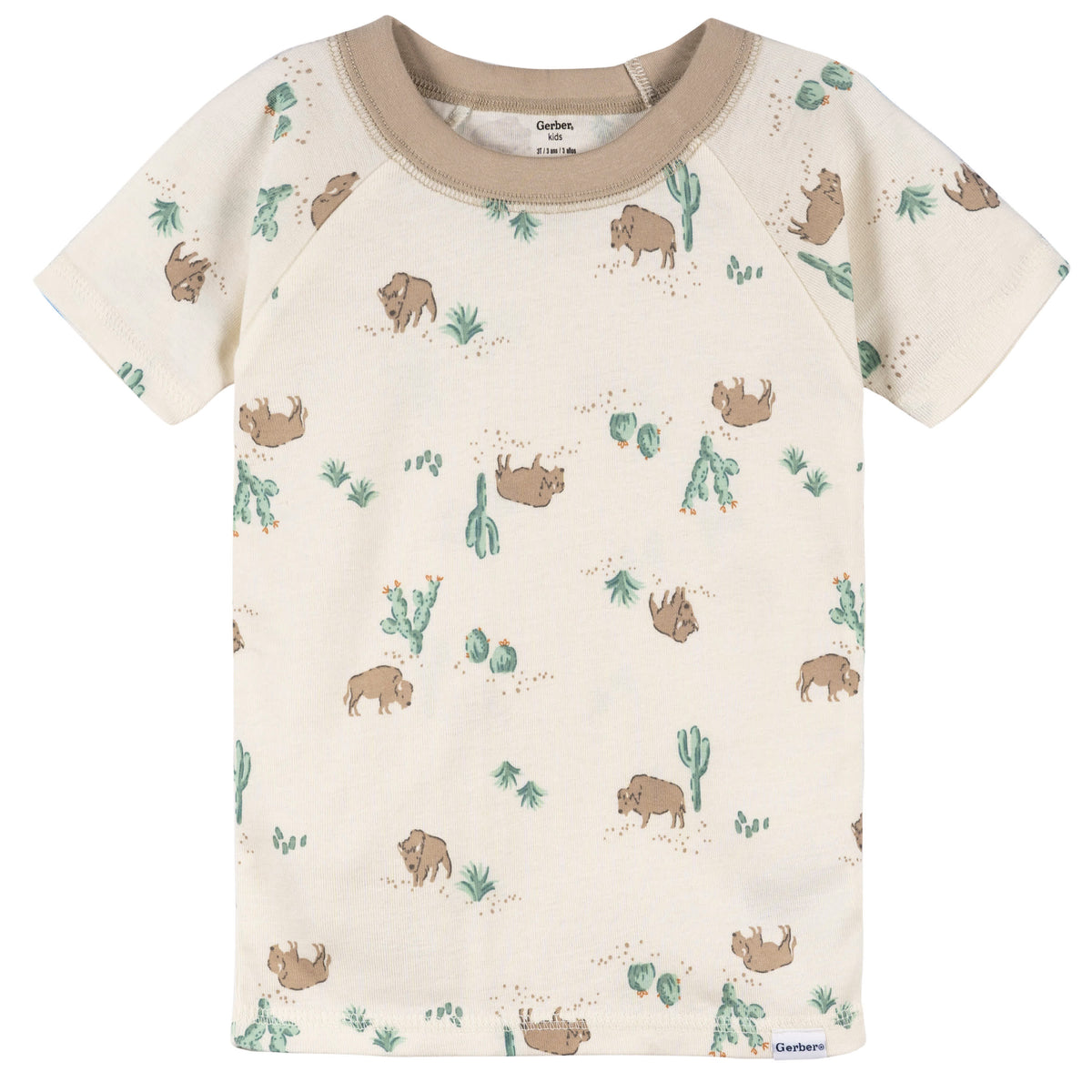 4-Piece Infant & Toddler Boys Buffalo Pajamas Set, view 4