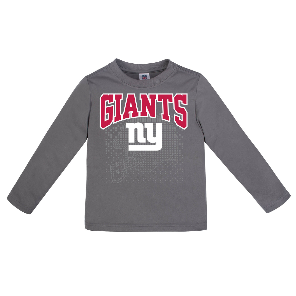 New York Giants Toddler Boys Long Sleeve Tee Shirt