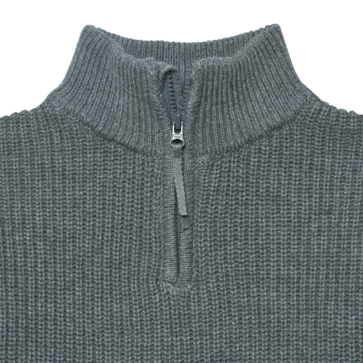 Infant & Toddler Boys Dark Gray Zip Front Sweater, view 3