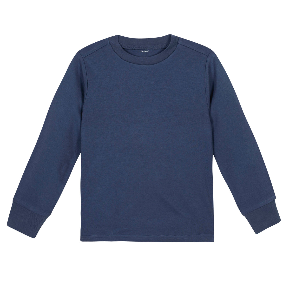 Premium Long Sleeve Tee in Navy