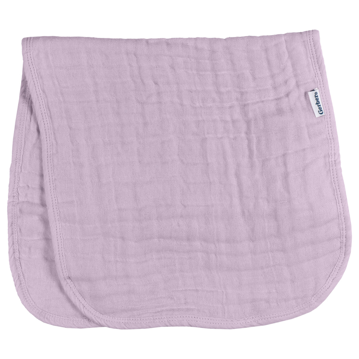 6-Pack Baby Girls Multi Rainbow Muslin Burpcloth, view 5