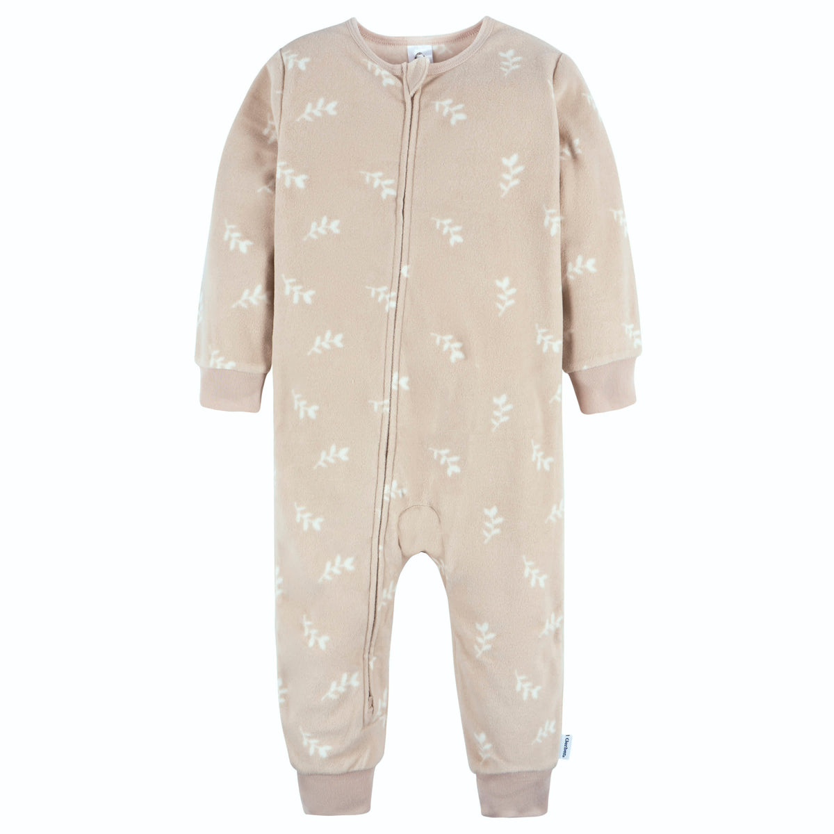 3-Pack Infant & Toddler Girls Pink Deer Footless Fleece Pajamas, view 2