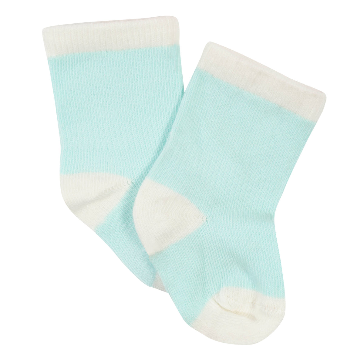 6-Pack Baby Girls Fox Wiggle Proof Socks, view 3