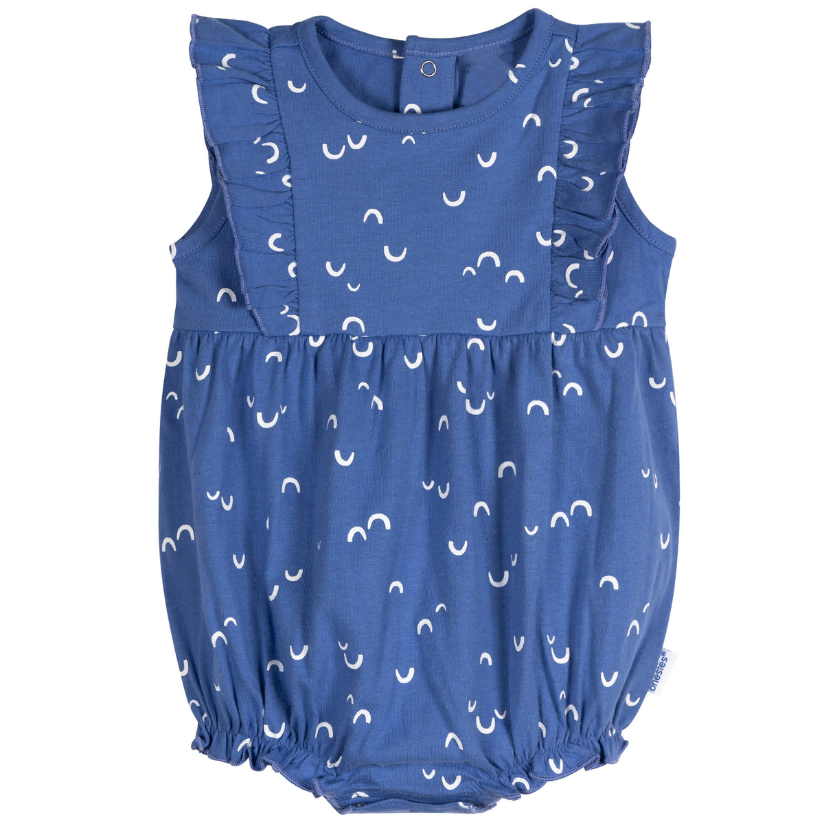 3-Pack Baby Girls Strawberries Rompers, view 4