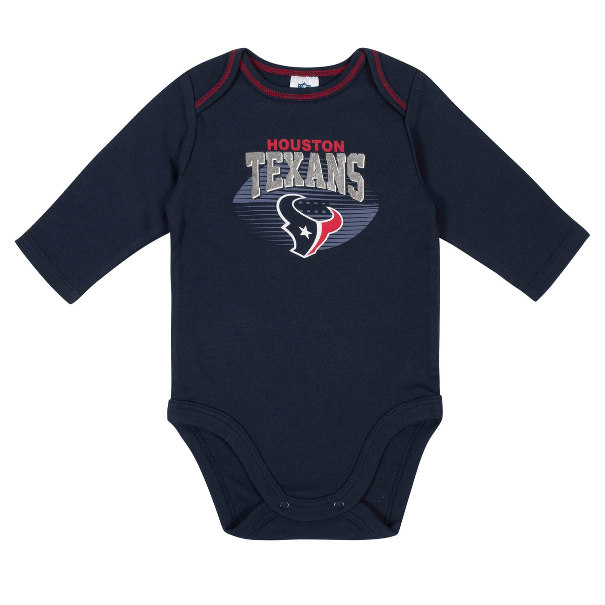 Baby Boys Houston Texans Long Sleeve Bodysuits, 2-pack, view 2