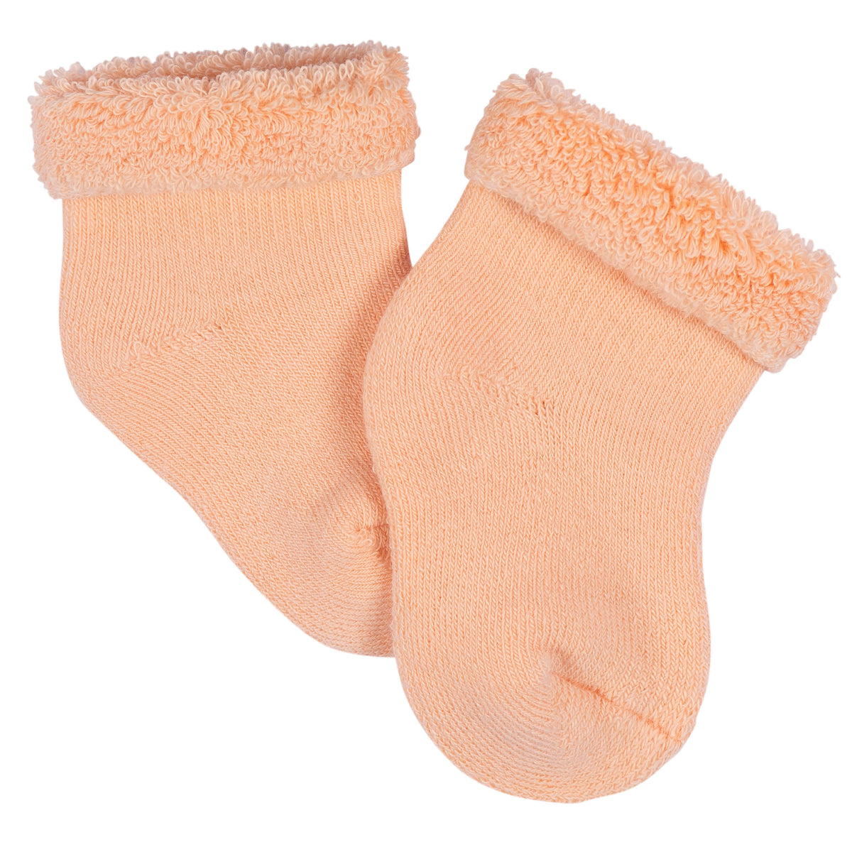 6-Pack Baby Girls Wildflower Bootie Socks, view 2