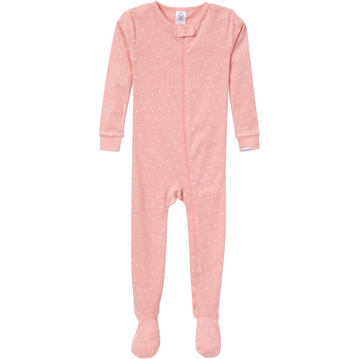 4-Pack Baby & Toddler Girls Ballerinas Snug-Fitting Footed Pajamas, view 2