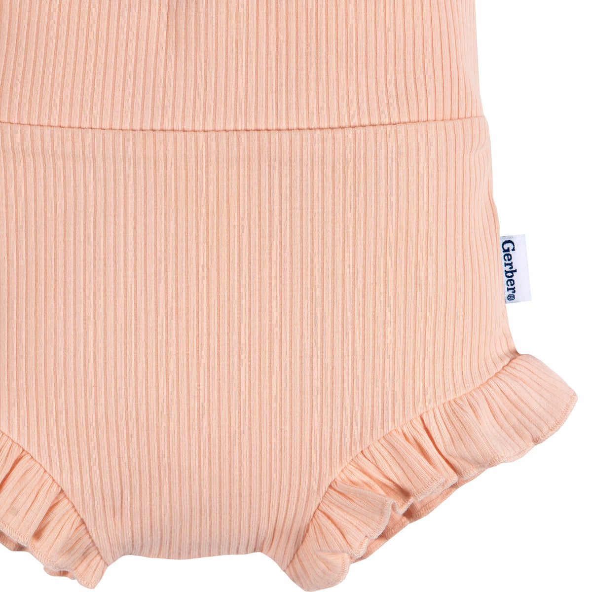 3-Pack Baby Girls Pinks/Oatmeal Bubble Short, view 7