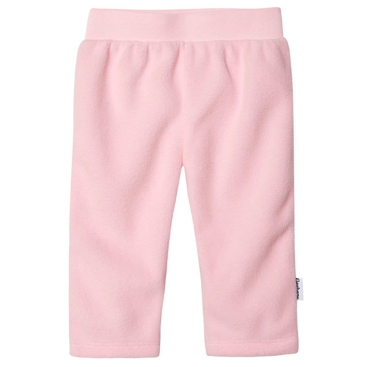 4-Pack Baby Girls Pink Fleece Pants, view 2