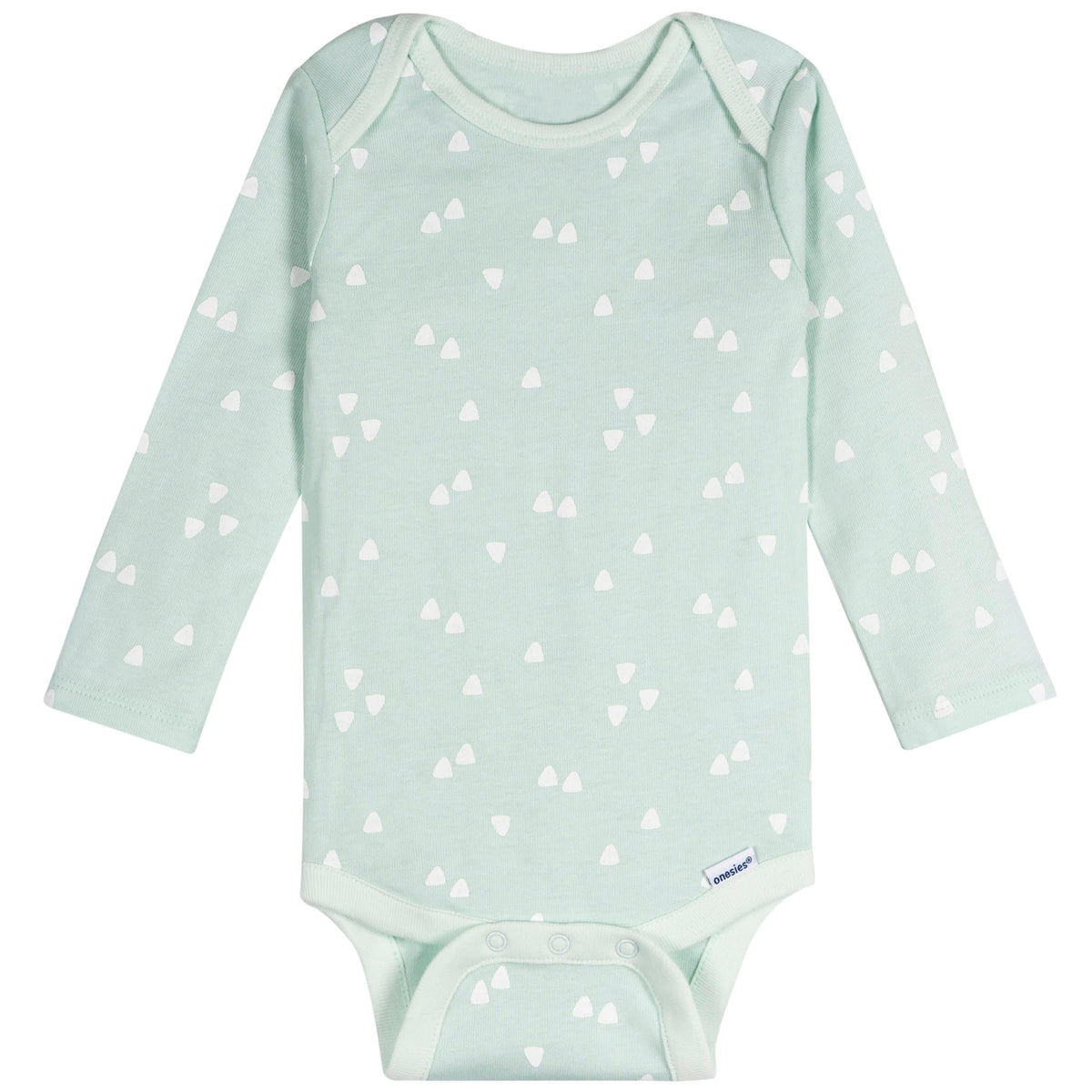6-Pack Baby Neutral Pretzels Long Sleeve Onesies Bodysuits, view 2