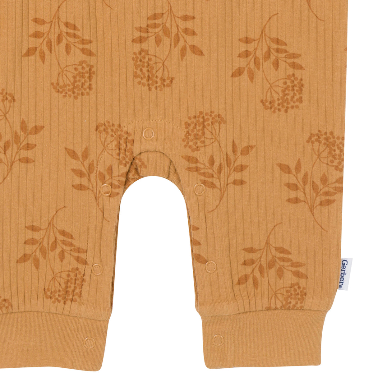 Baby Girls Flower Stamp Romper, view 4