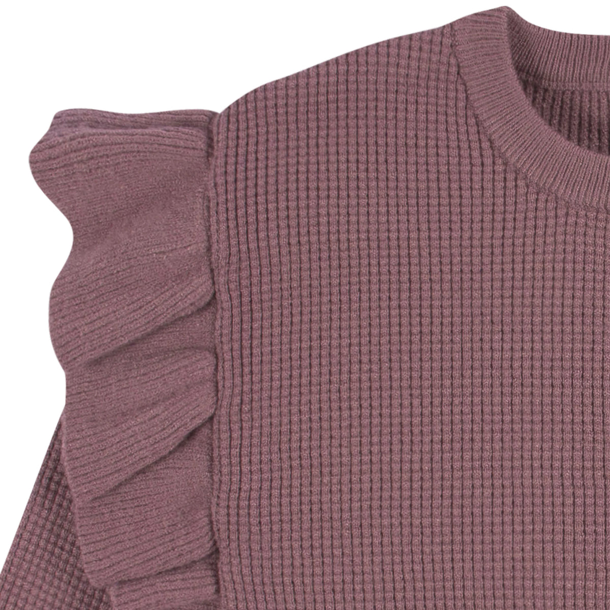 2-Piece Infant and Toddler Girls Pink Sweater Knit Set, view 3