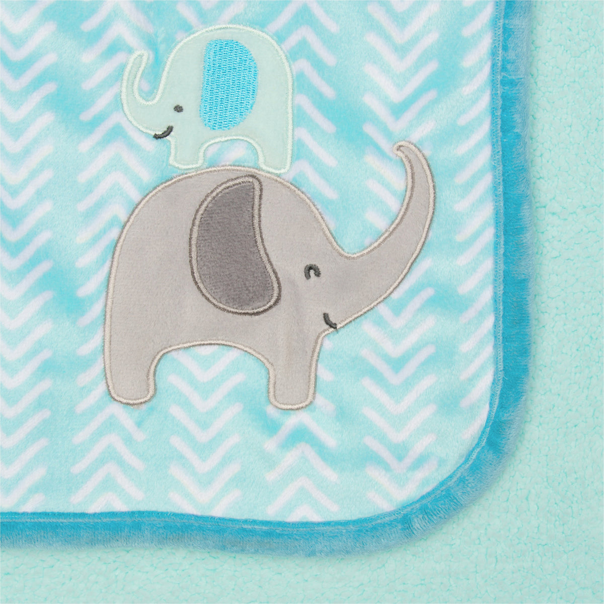 Baby Boys Elephants Plush Blanket, view 2