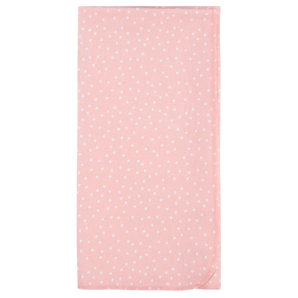 5-Pack Baby Girls Mommy & Me Giraffe Flannel Receiving Blankets, view 4