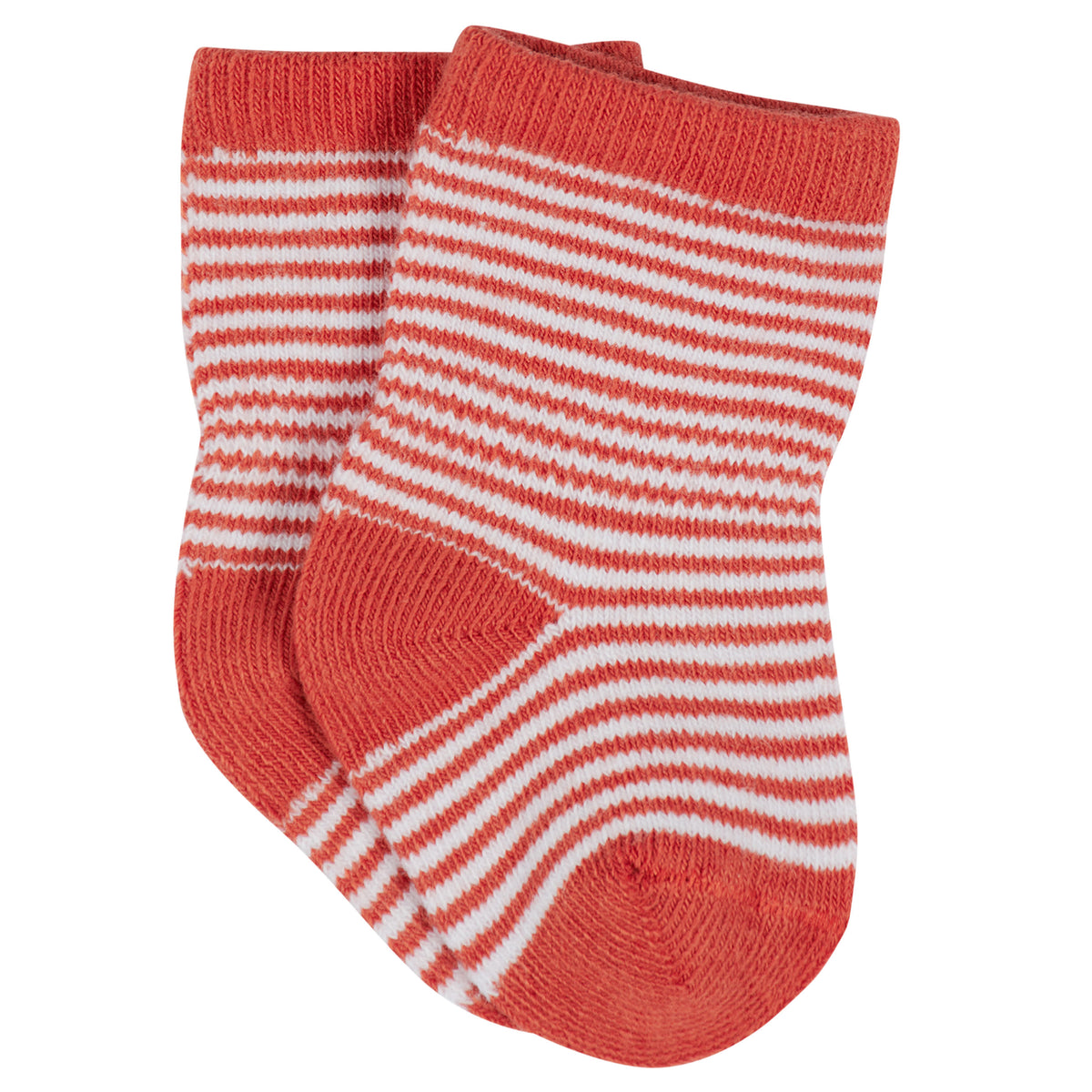 12-Pack Baby & Toddler Boys Unbearably Cute Jersey Crew Wiggle Proof Socks, view 5