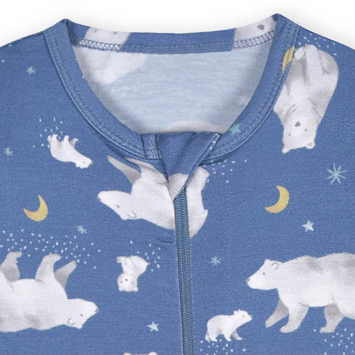 Baby & Toddler Polar Night Buttery Soft Viscose Made from Eucalyptus Snug Fit Footed Pajamas, view 5