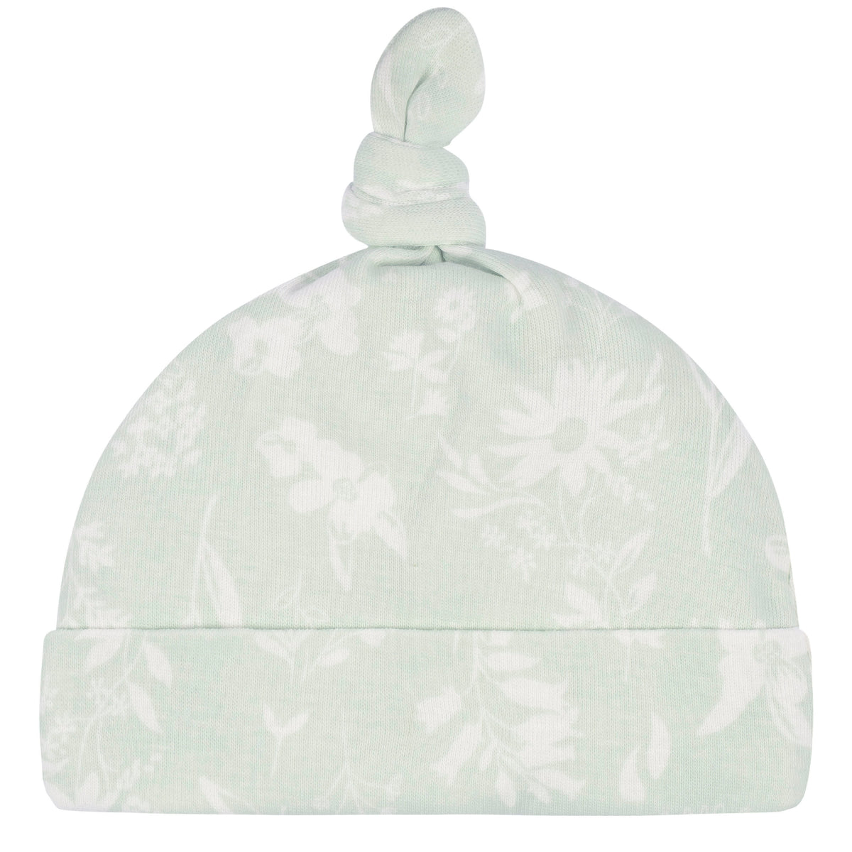 2-Piece Baby Girls Wildflower Gown & Cap Set, view 4