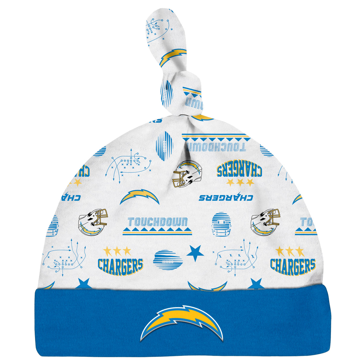3-Piece Baby Boys Chargers Bodysuit, Sleep 'N Play & Cap Set, view 4