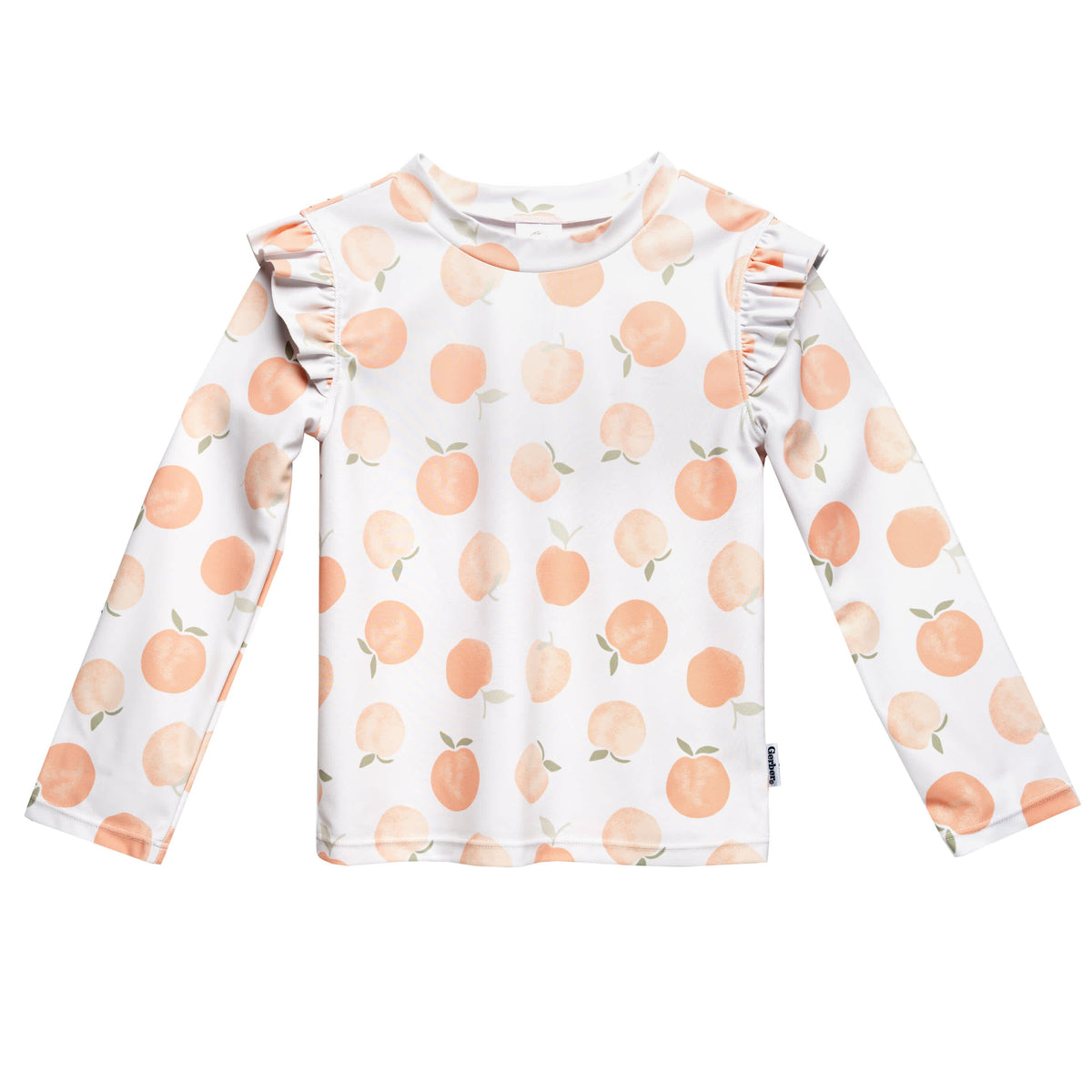 2-Piece Infant & Toddler Girls Peaches Rashguard Set, view 5