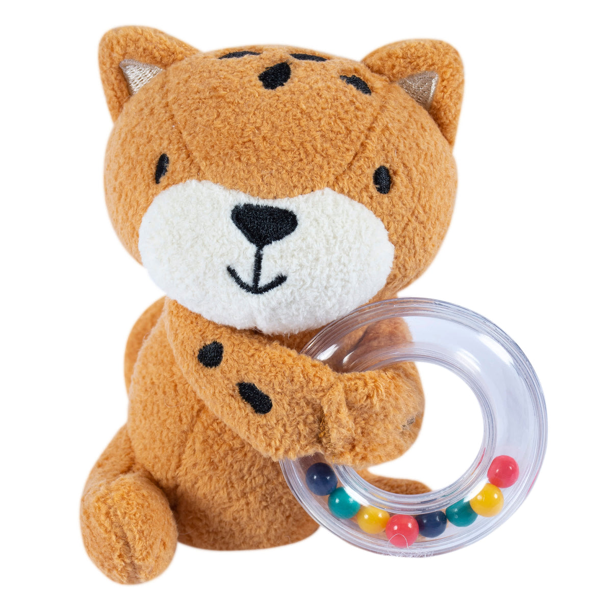 2-Piece Baby Cheetah & Crocodile Rattle and Teether Set, view 5