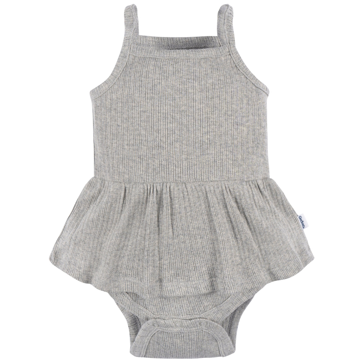 3-Pack Baby Girls Lantana Sleeveless Skirted Onesies Bodysuits, view 6