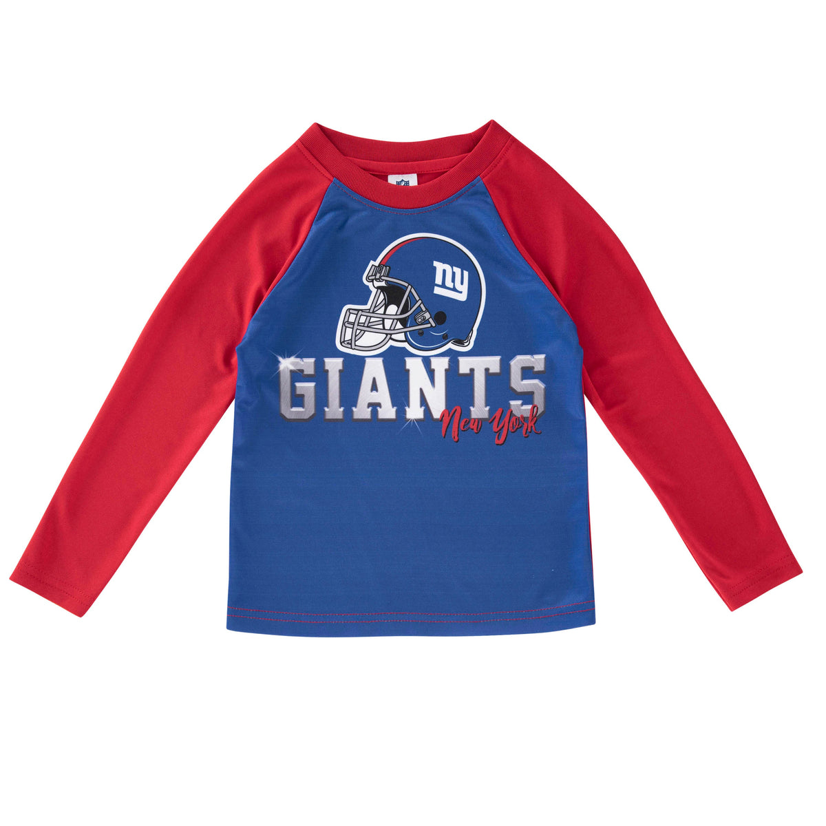New York Giants Toddler Boys Long Sleeve Tee
