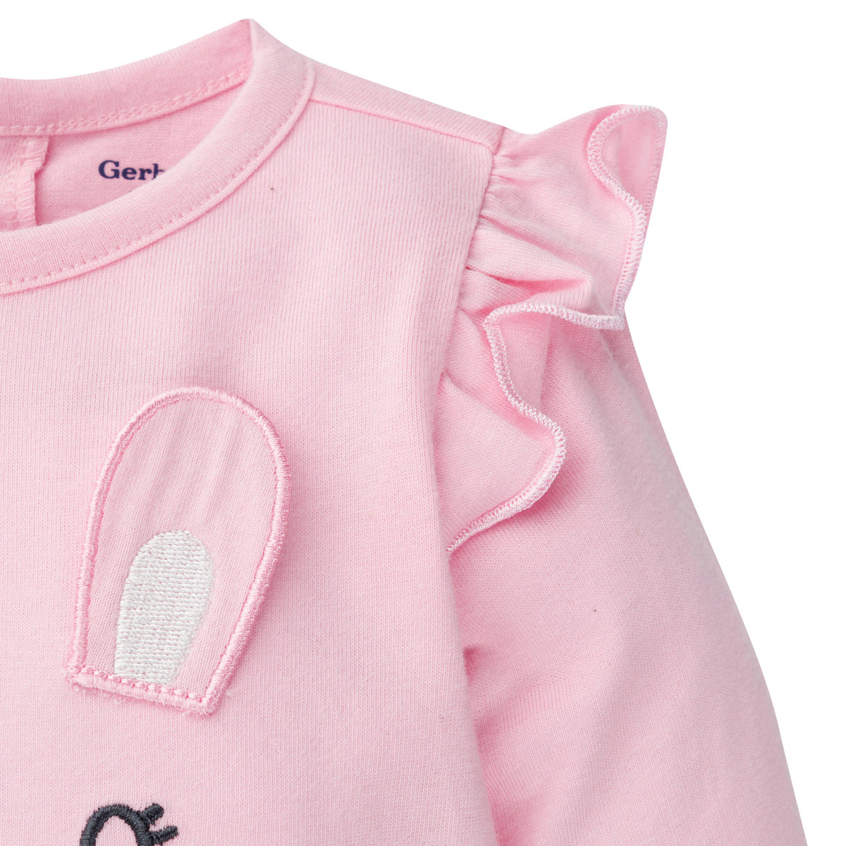 2-Piece Baby & Toddler Girls Bunny Tunic & Legging Set, view 3
