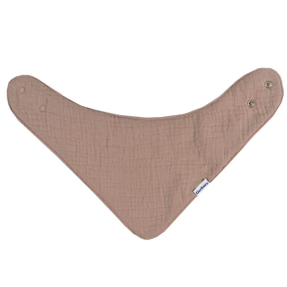 10-Pack Baby Boys Multi Blue Muslin Bandana Bib, view 12