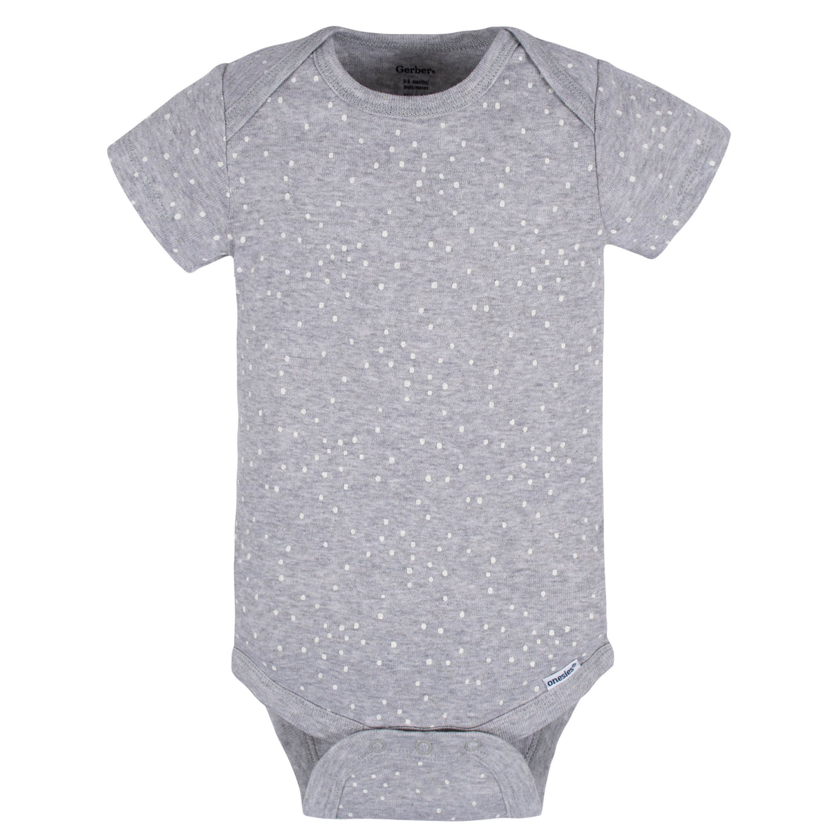 8-Pack Baby Neutral Happy Veggies Onesies Bodysuits, view 7