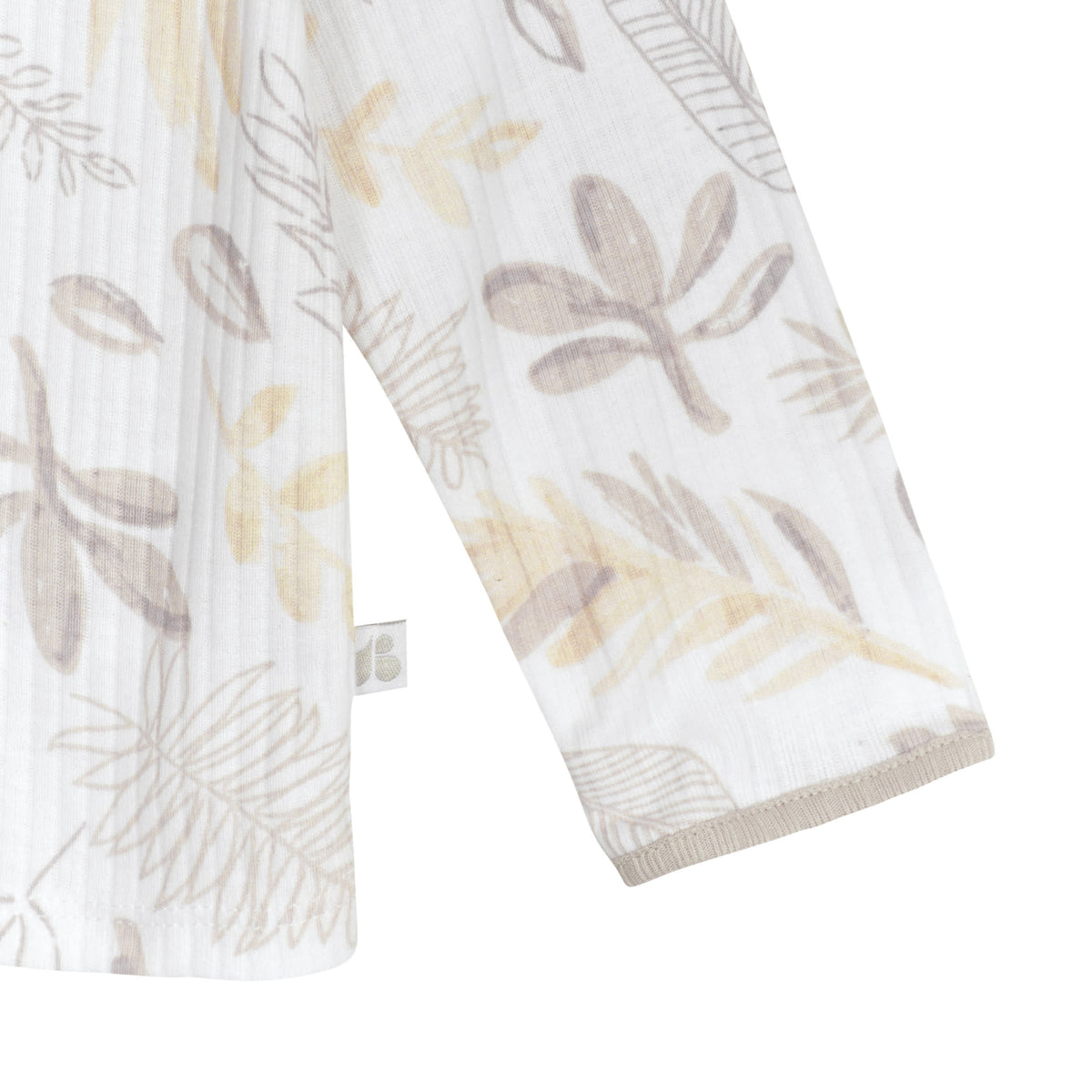 2-Piece Baby Neutral Natural Leaves Take Me Home Set, view 12